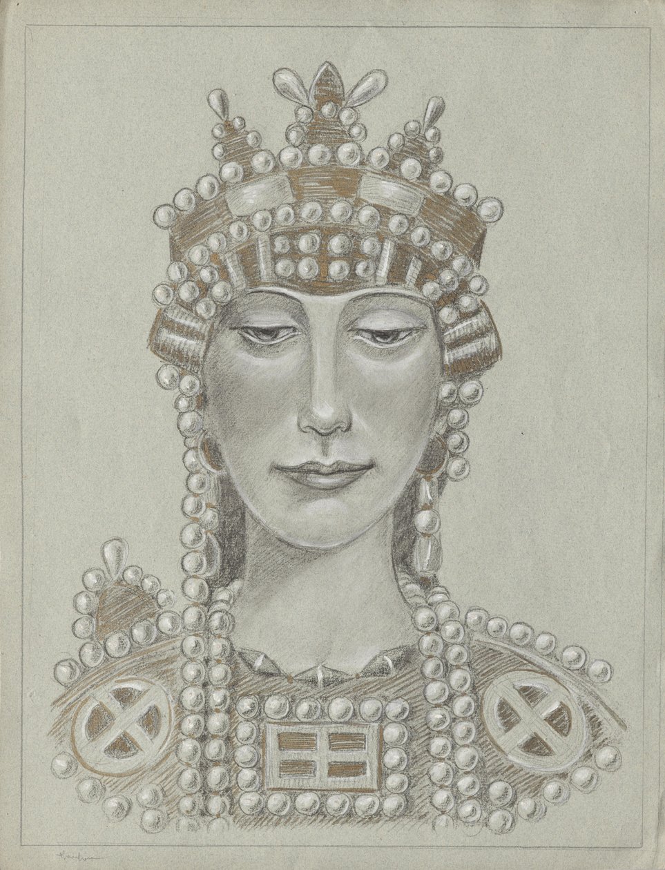 Keizerin Theodora door Franz von Matsch