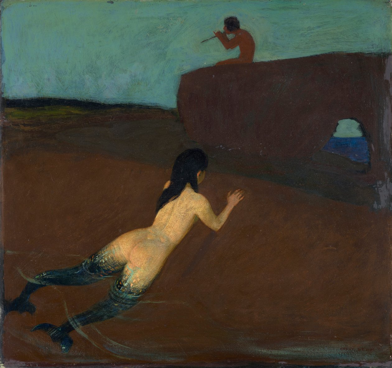 Afluisteren door Franz von Stuck