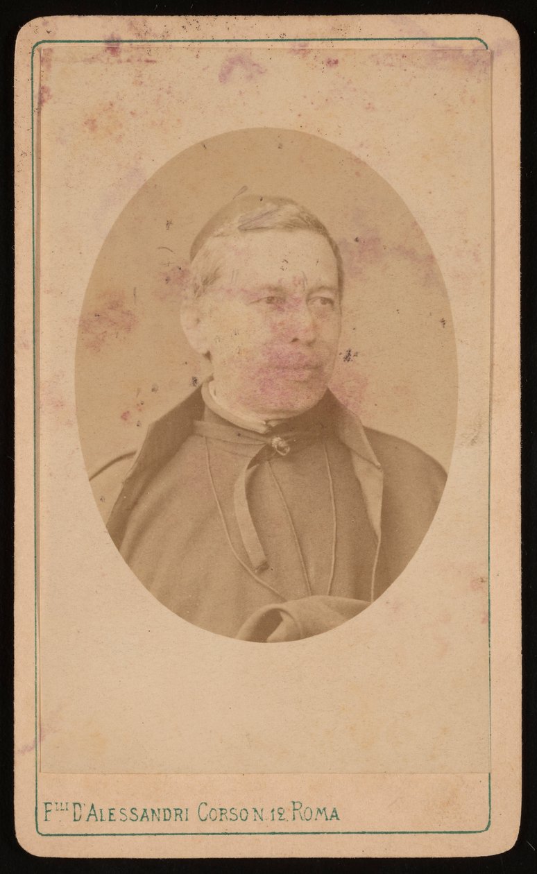 Portret van Angelo Secchi 1818-1878, 1876 door Fratelli D