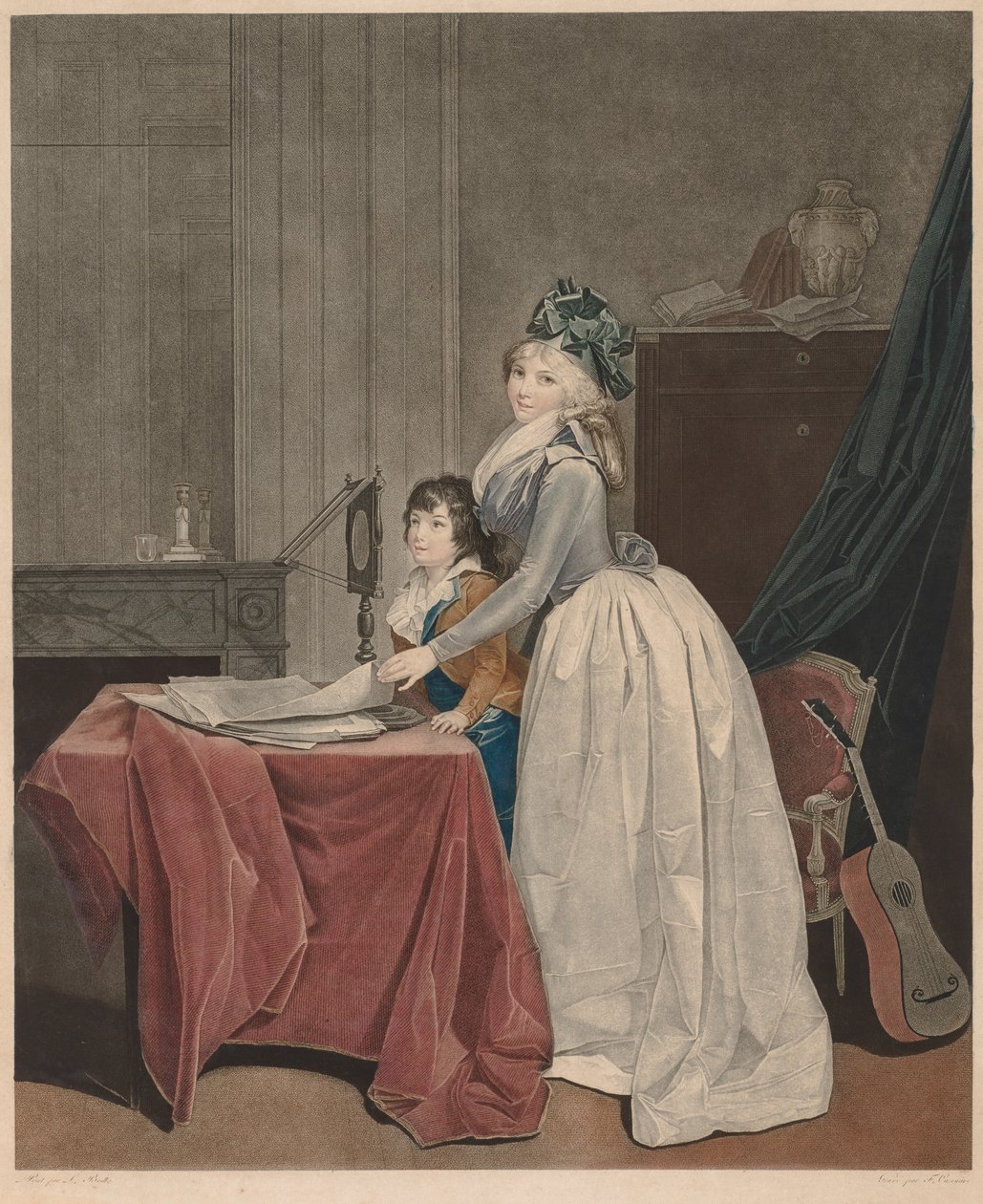 De Optische Kijker, ca. 1794 door Fréderic Cazenave