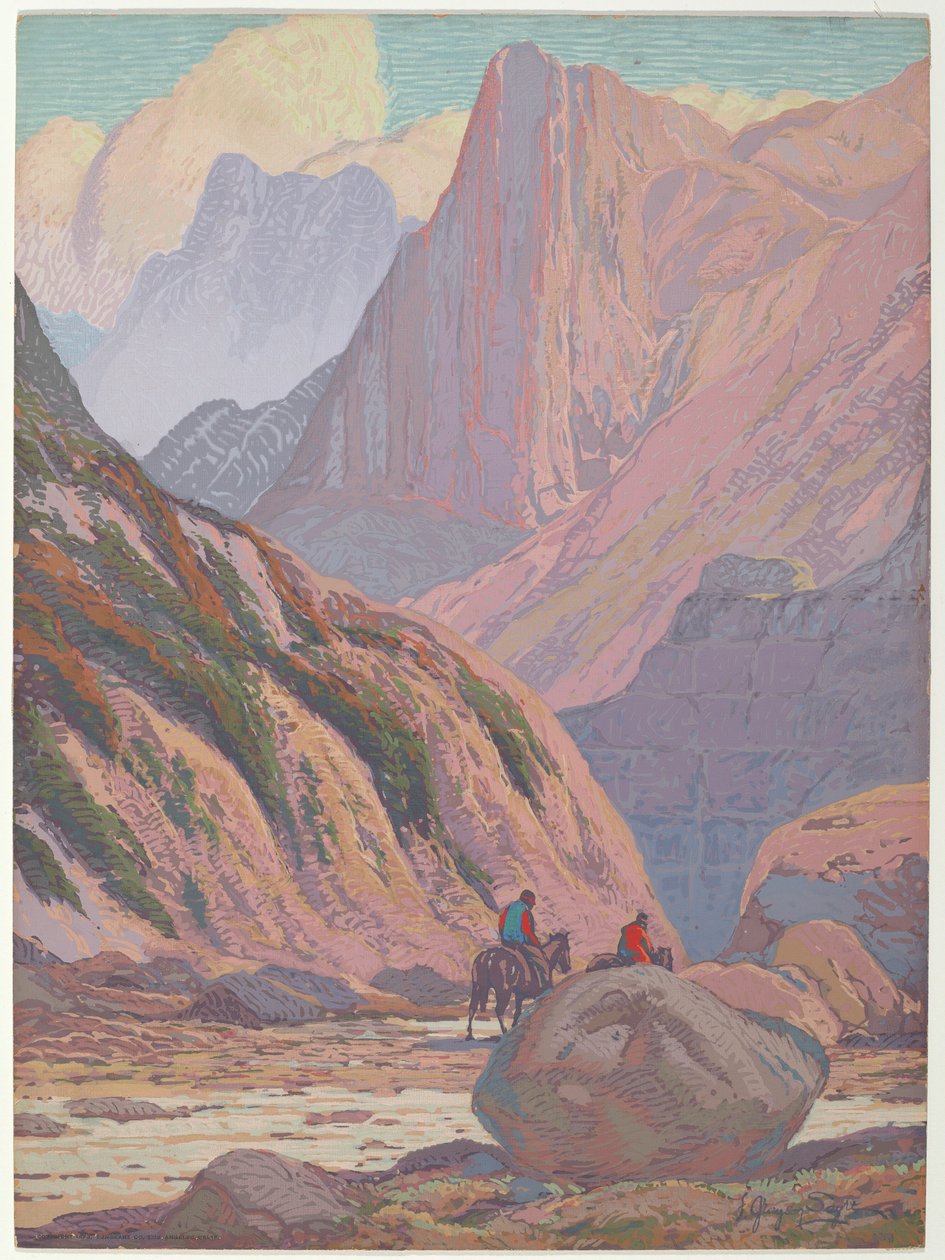 De Canyon Toegang, Arizona door Fred Grayson Sayre