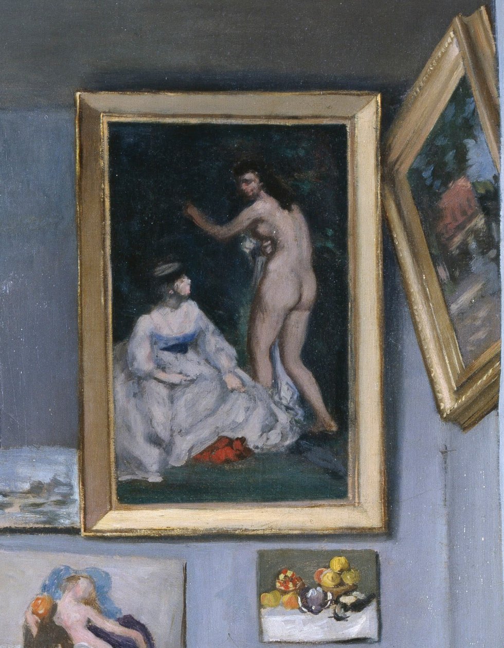 Bazilles Studio door Jean Frederic Bazille