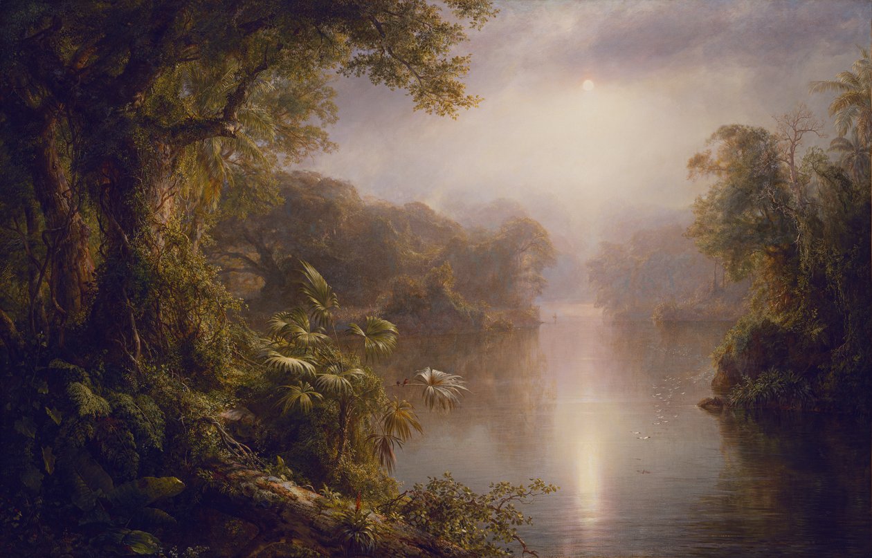 De Rivier van Licht door Frederic Edwin Church