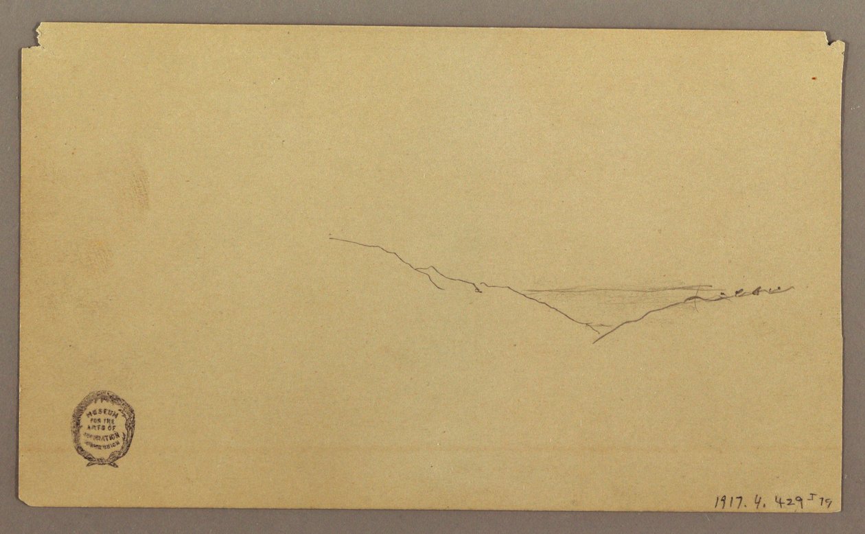 Zeegezicht door Frederic Edwin Church