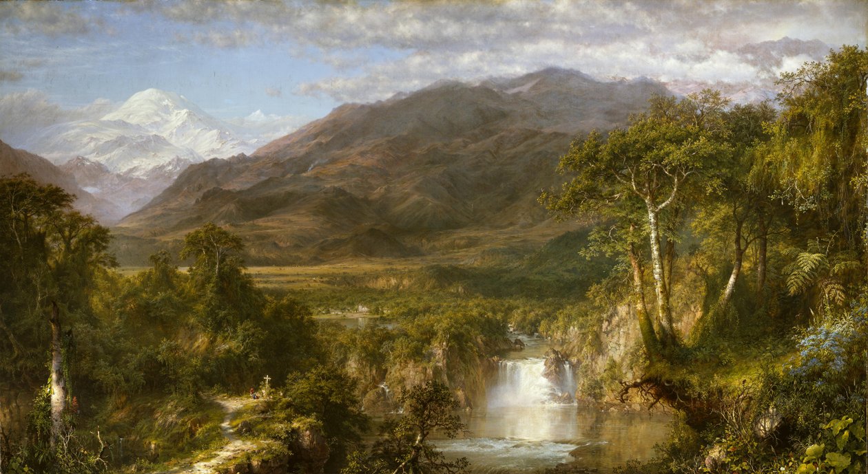 Het Hart van de Andes door Frederic Edwin Church