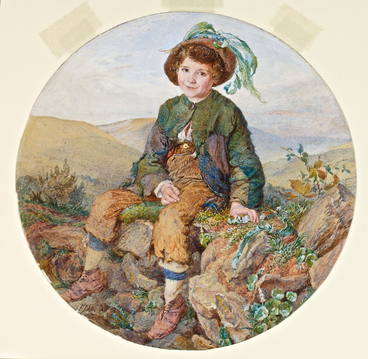 Een Kavalier, ca. 1860 door Frederic James Shields