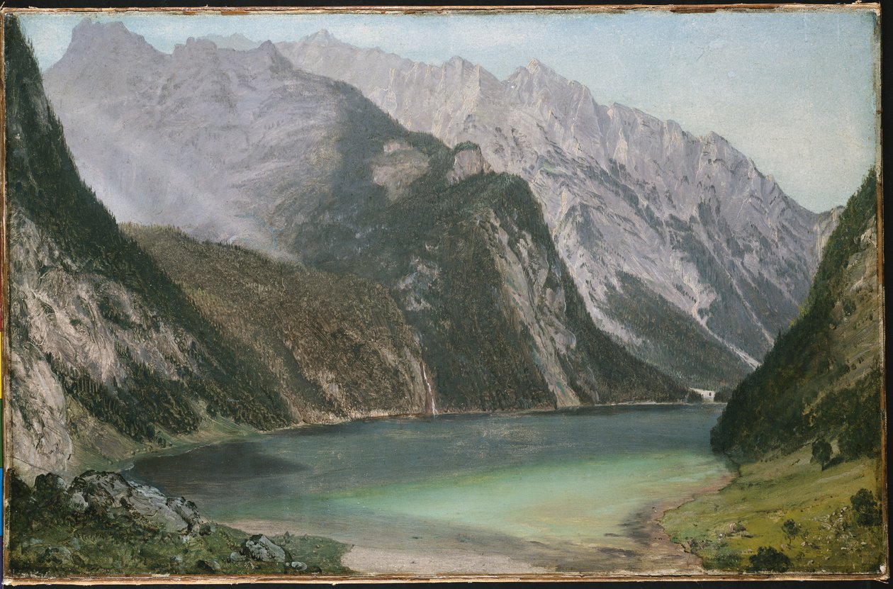 Alpenmeer door Frederic Edwin Church