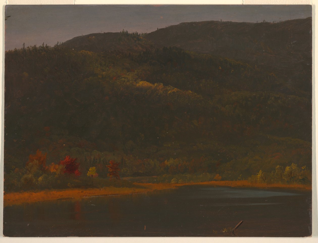 Herfstlandschap door Frederic Edwin Church