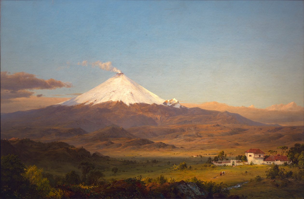 Cotopaxi door Frederic Edwin Church