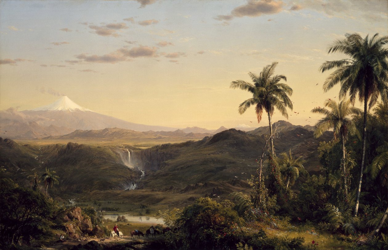 Cotopaxi door Frederic Edwin Church