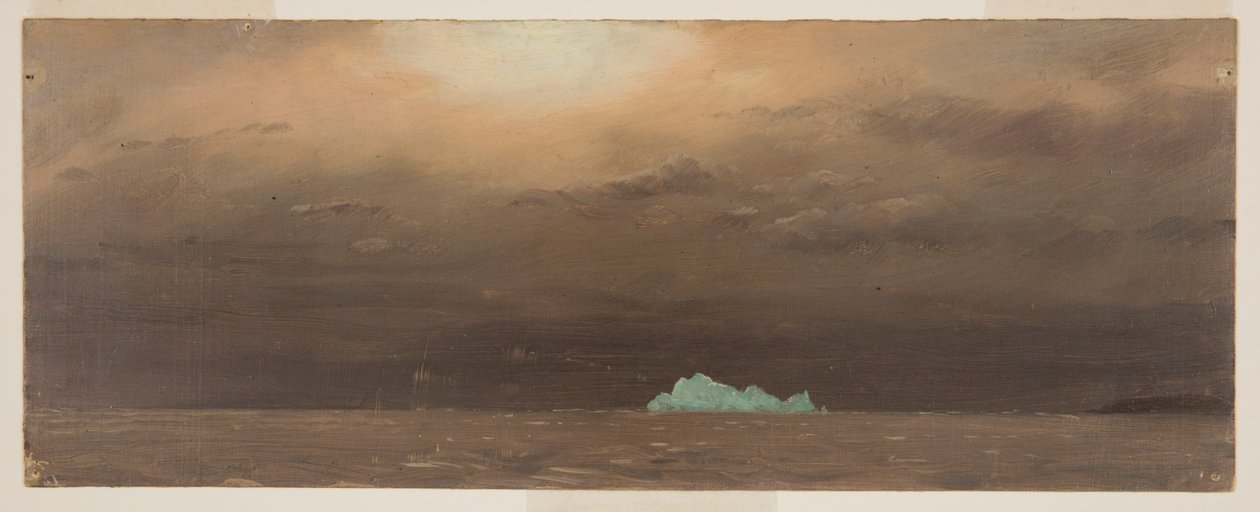 IJsberg, Battle Harbour, Labrador door Frederic Edwin Church