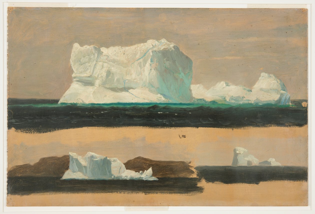 IJsbergen, Twillingate door Frederic Edwin Church