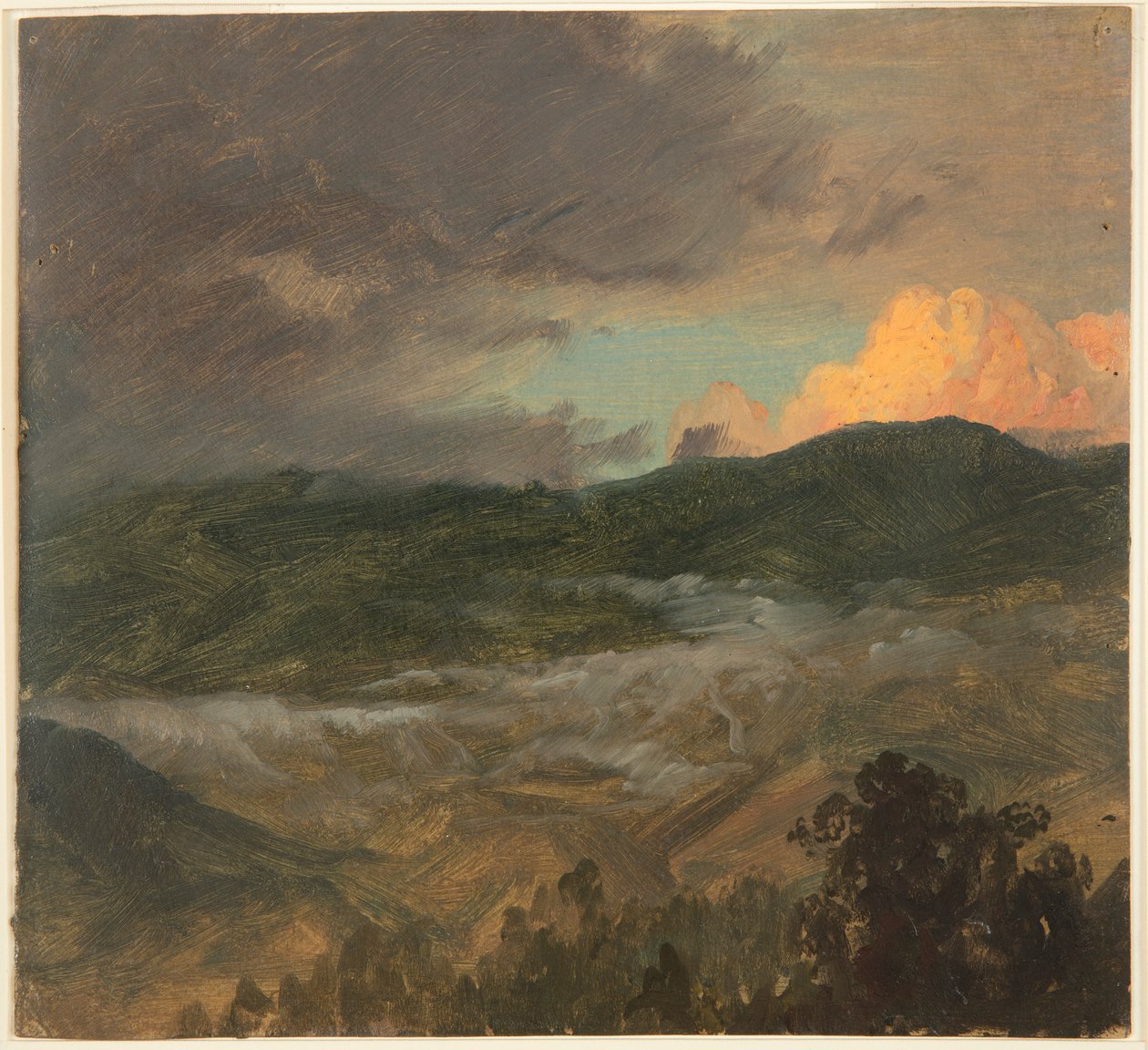 Landschap door Frederic Edwin Church