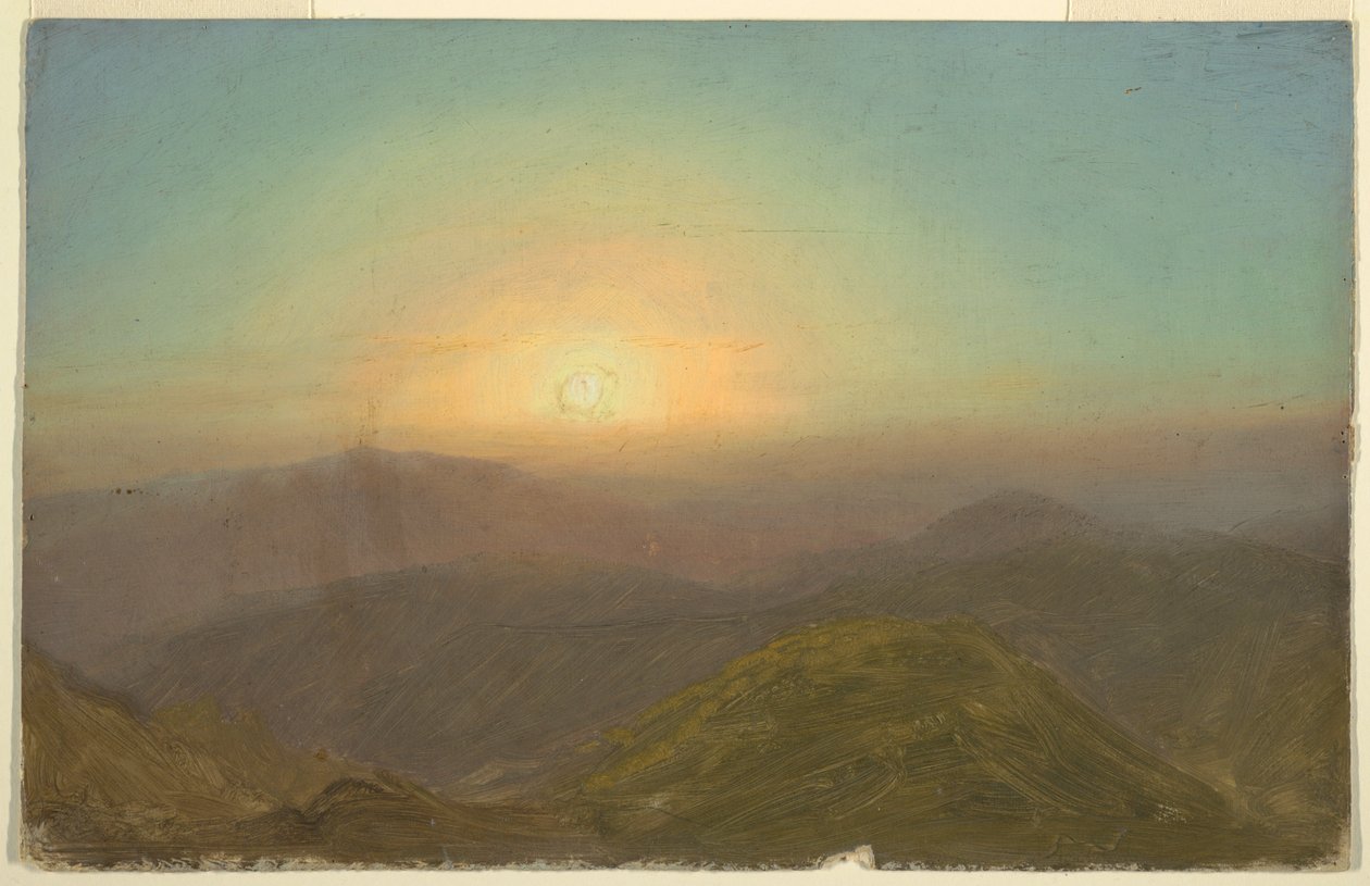 Ochtendlandschap door Frederic Edwin Church