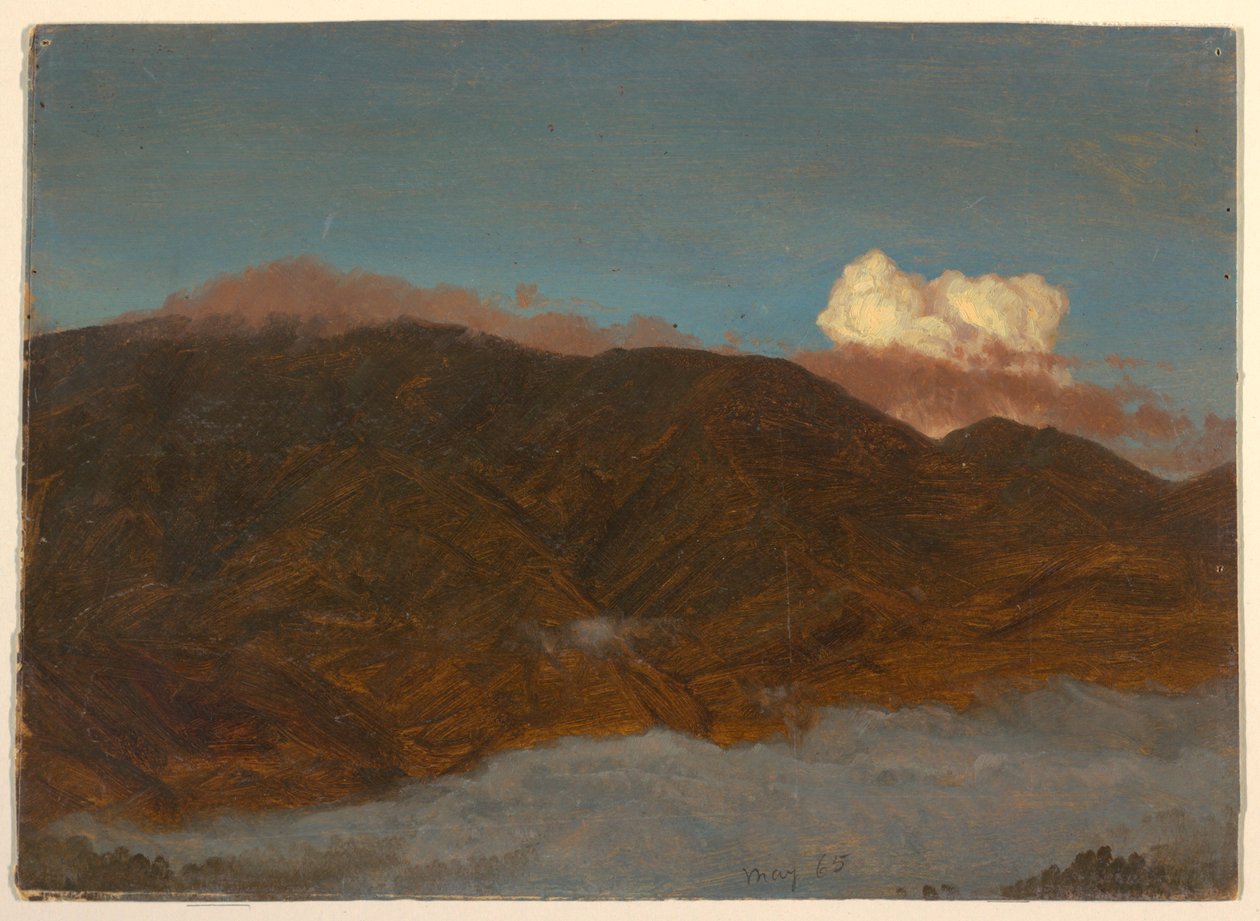 Berglandschap door Frederic Edwin Church