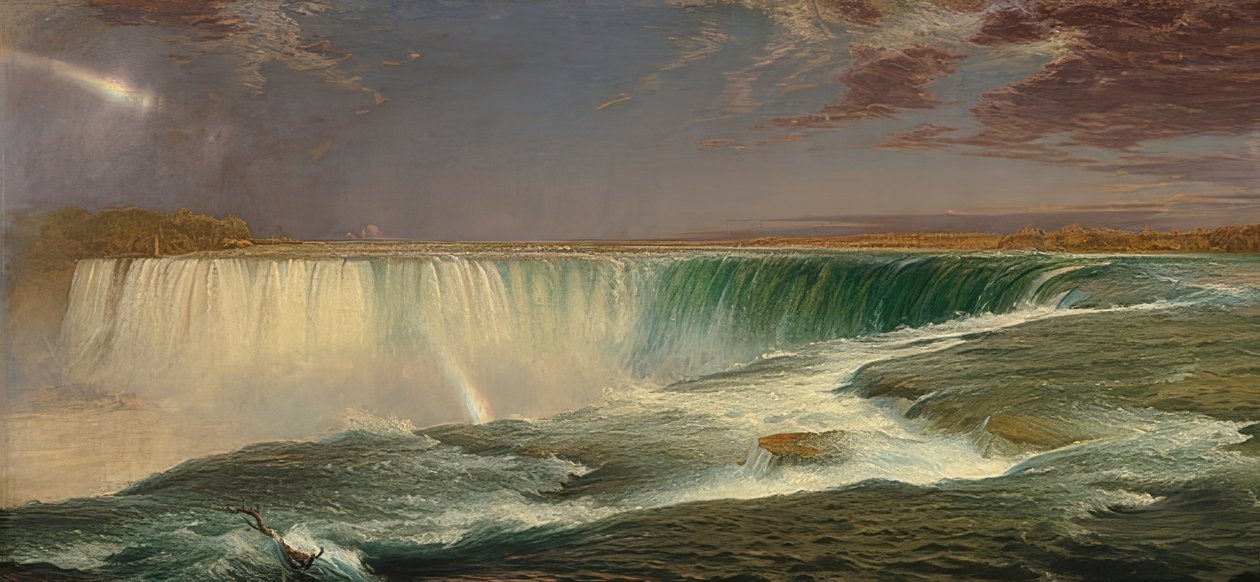 Niagara door Frederic Edwin Church