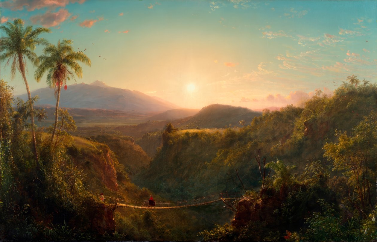 Pichincha door Frederic Edwin Church