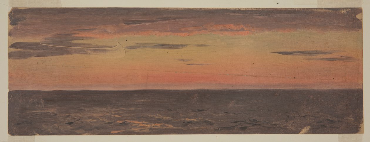 Zeegezicht door Frederic Edwin Church