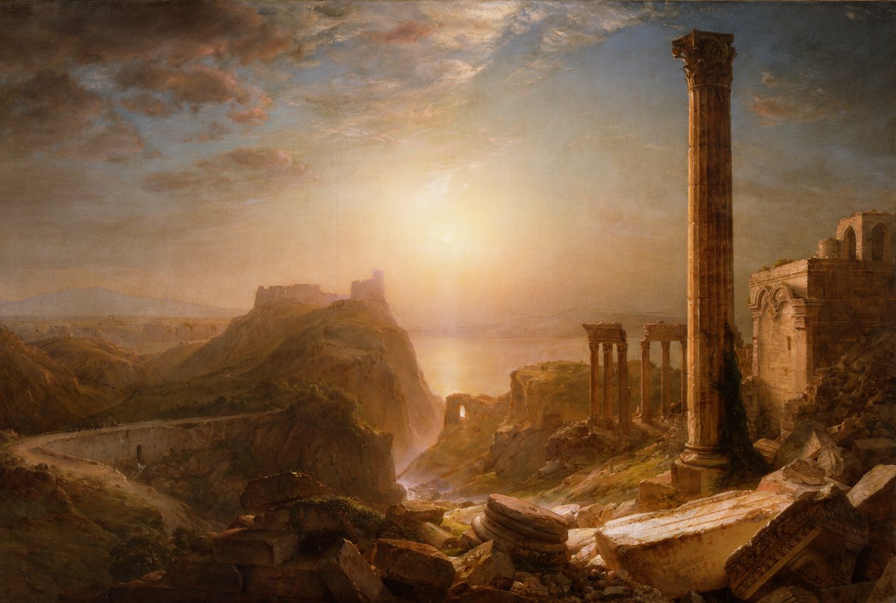 Syrië aan de zee door Frederic Edwin Church