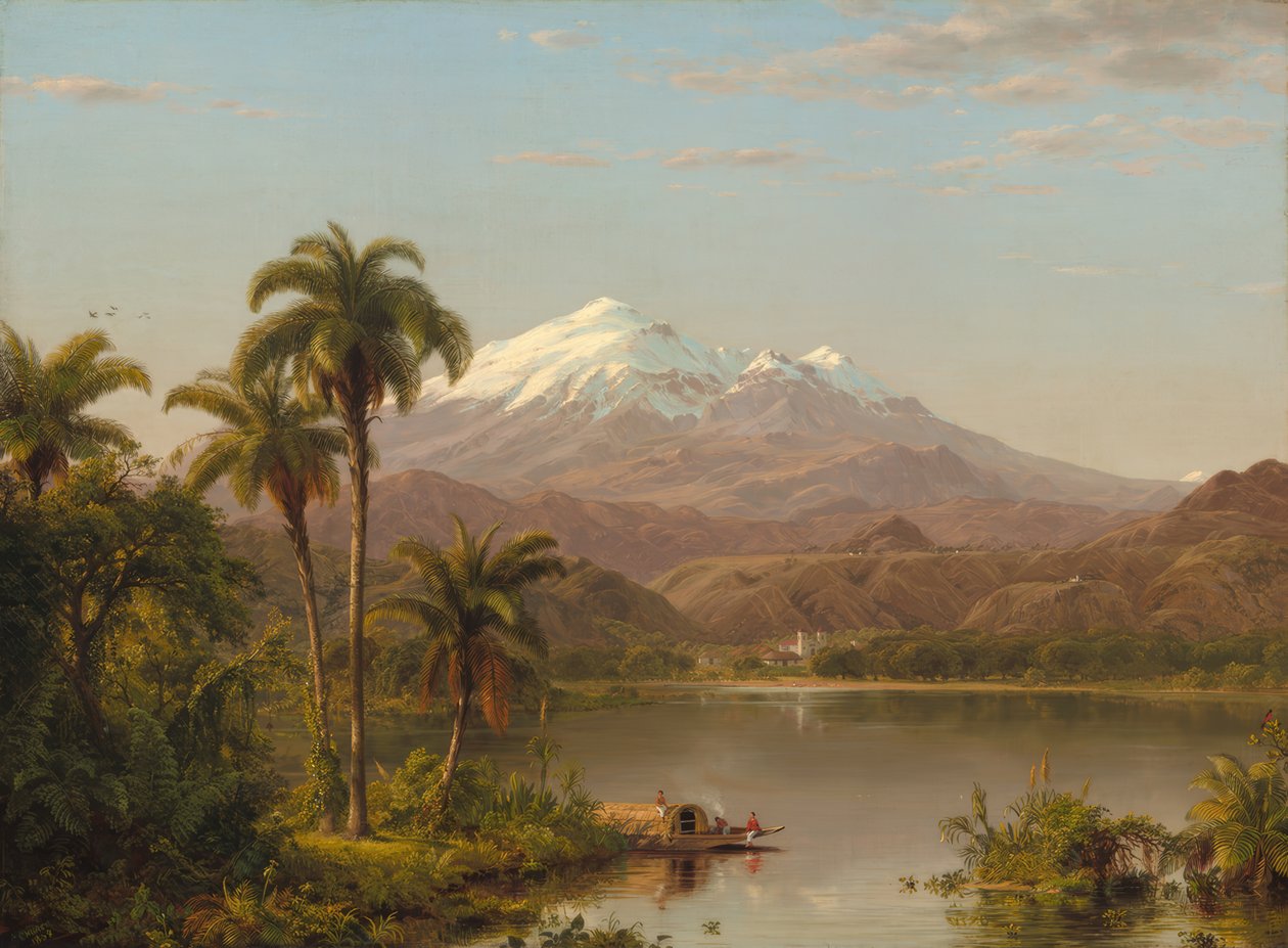 Tamaca-palmen door Frederic Edwin Church