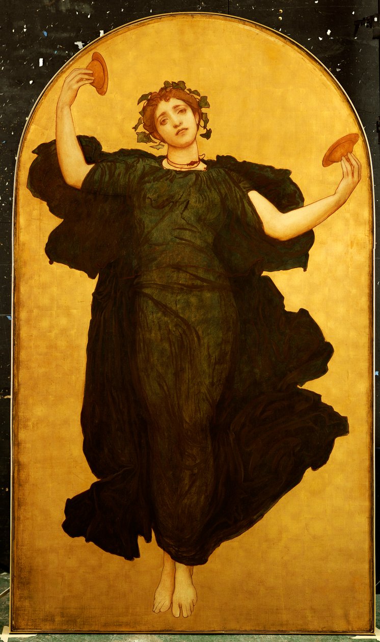 De dans van de cimbalen door Frederic Leighton