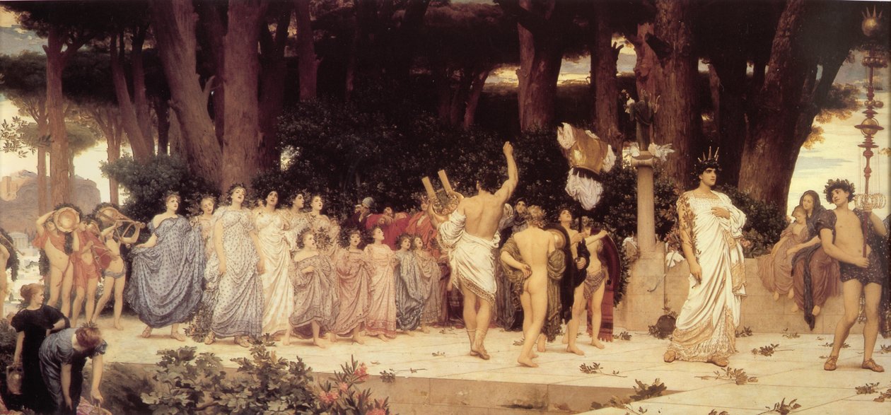 De Daphnephoria door Frederic Leighton