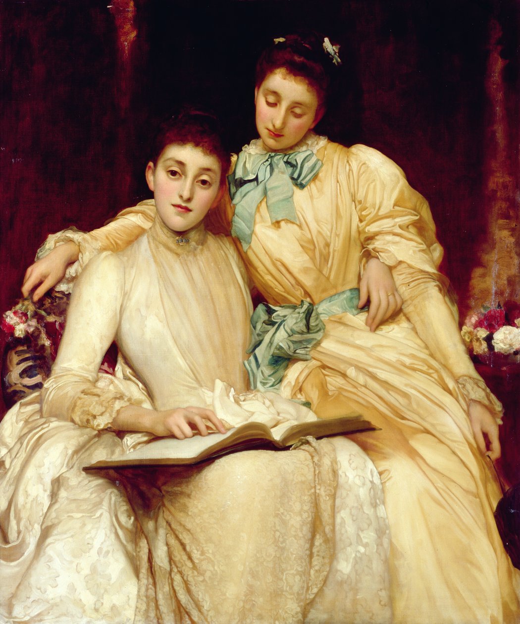 De juffrouwen Stewart Hodgson door Frederic Leighton