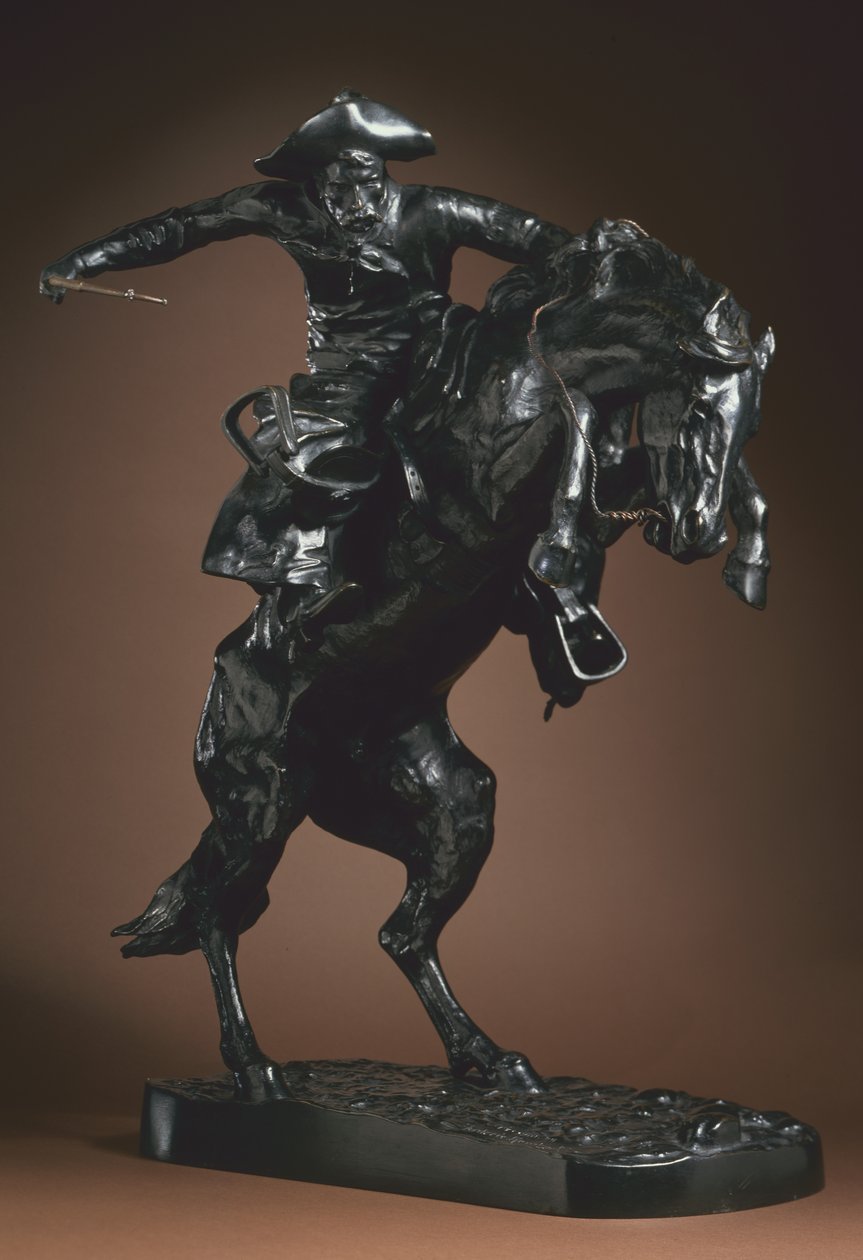 De Bronco Buster door Frederic Remington