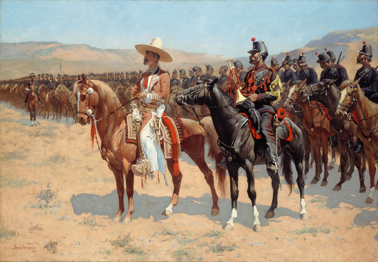 De Mexicaanse majoor door Frederic Remington