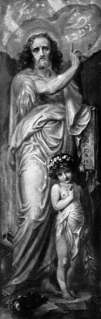 Jesaja, 1926 door Frederic Shields