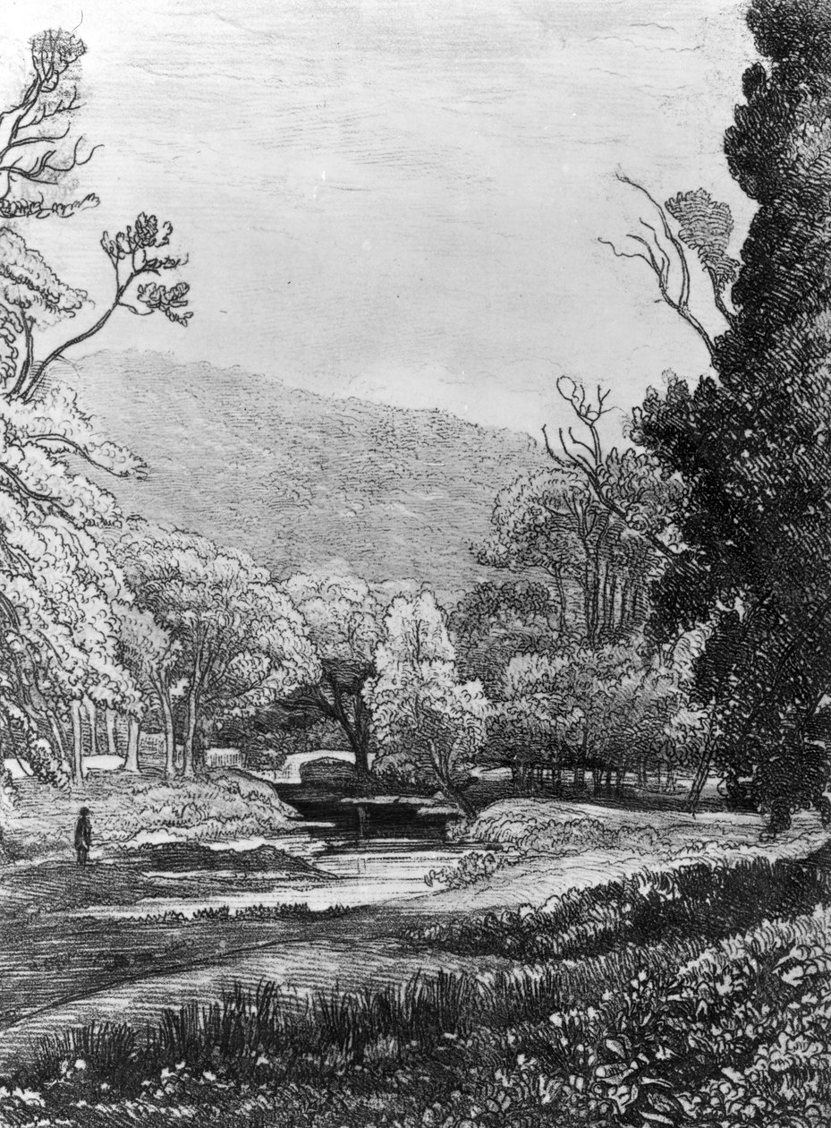 In Werrington Park, 1823 door Frederick Christian Lewis