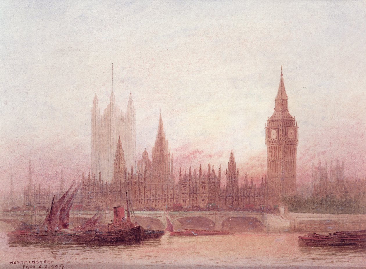 Westminster door Frederick E.J. Goff