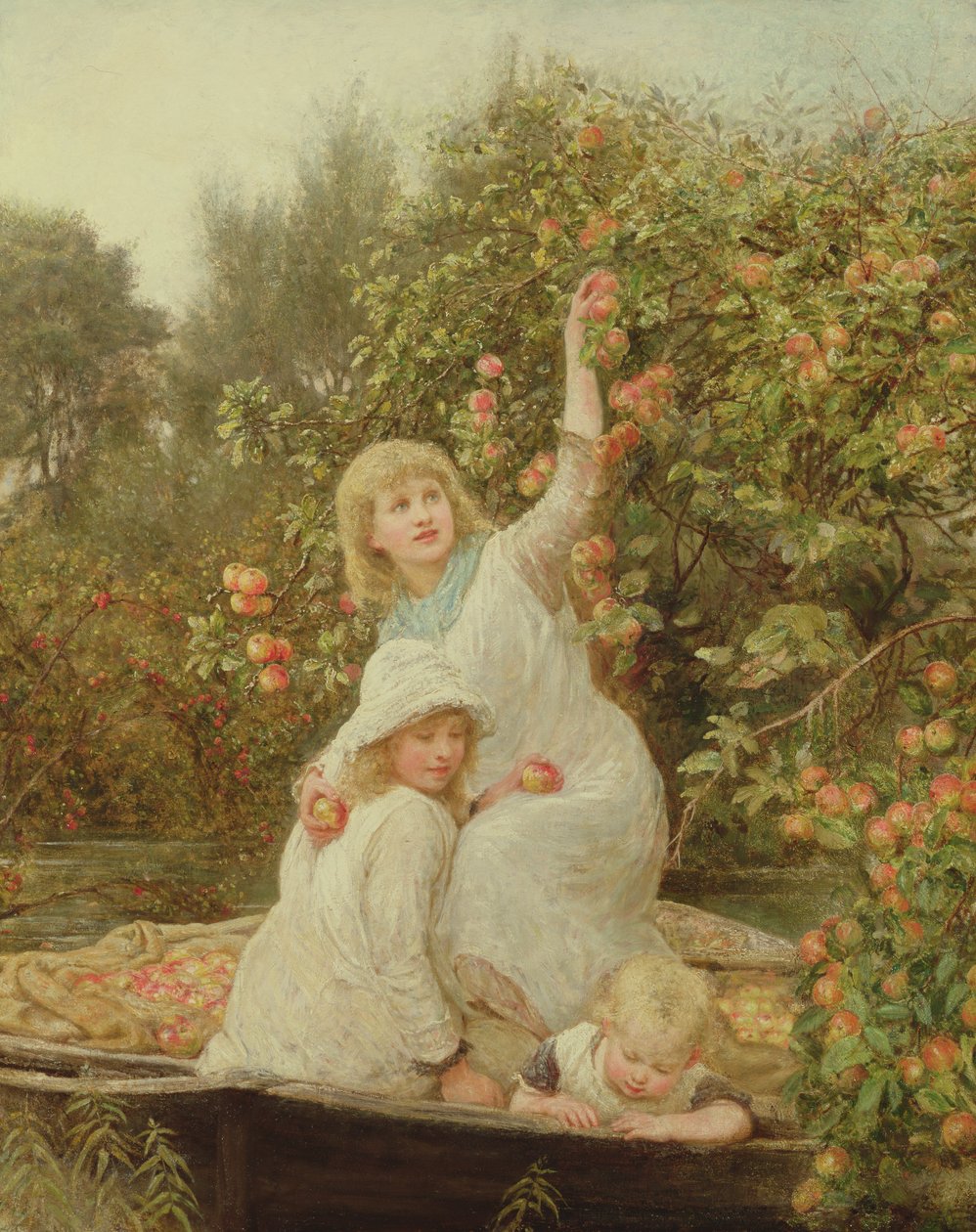 Appels Plukken door Frederick Morgan