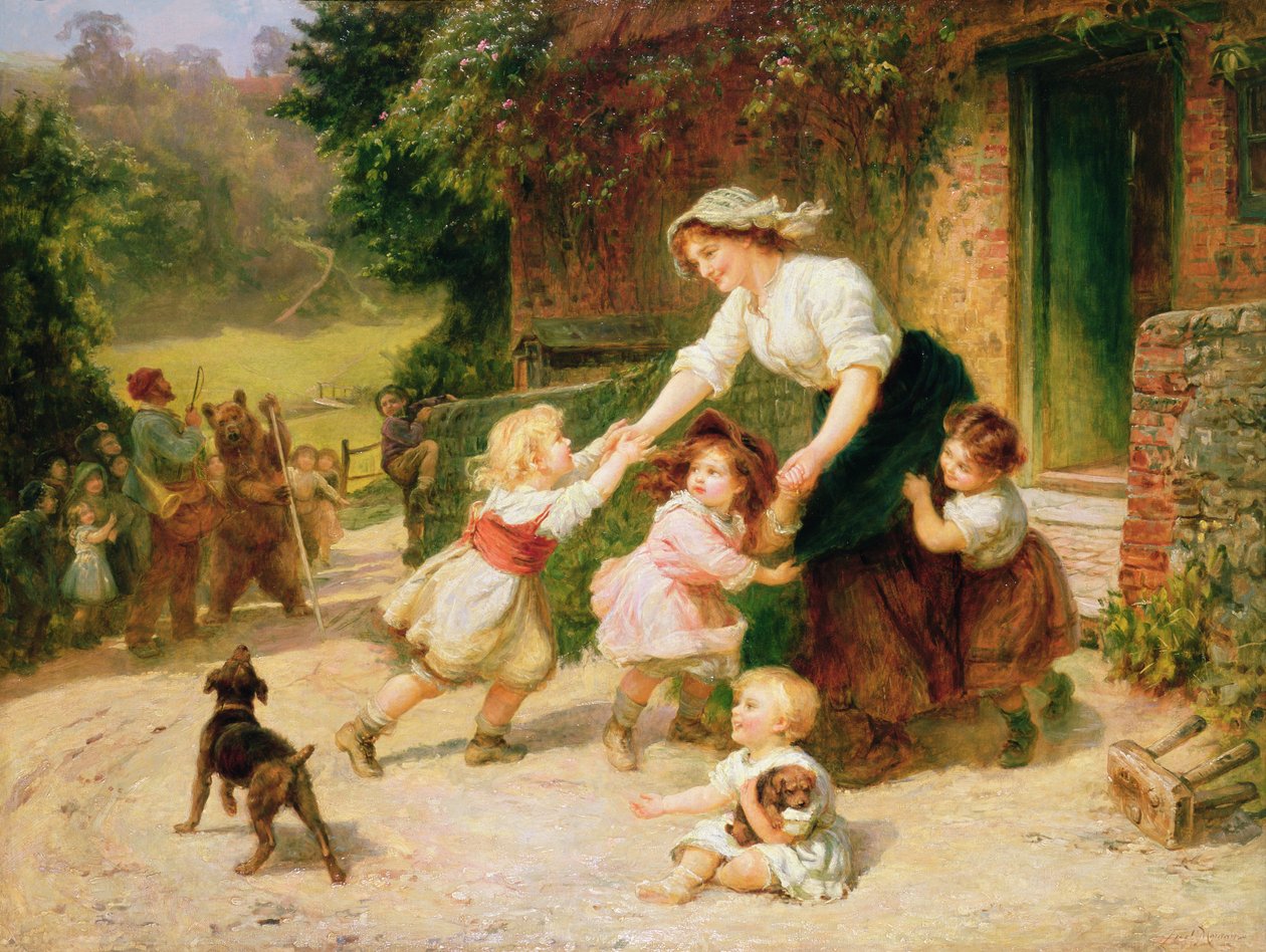 De dansende beer door Frederick Morgan