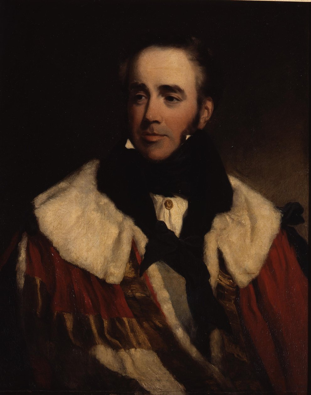 Portret van Robert Jocelyn, 3e Graaf van Roden (1788-1870) door Frederick Richard Say