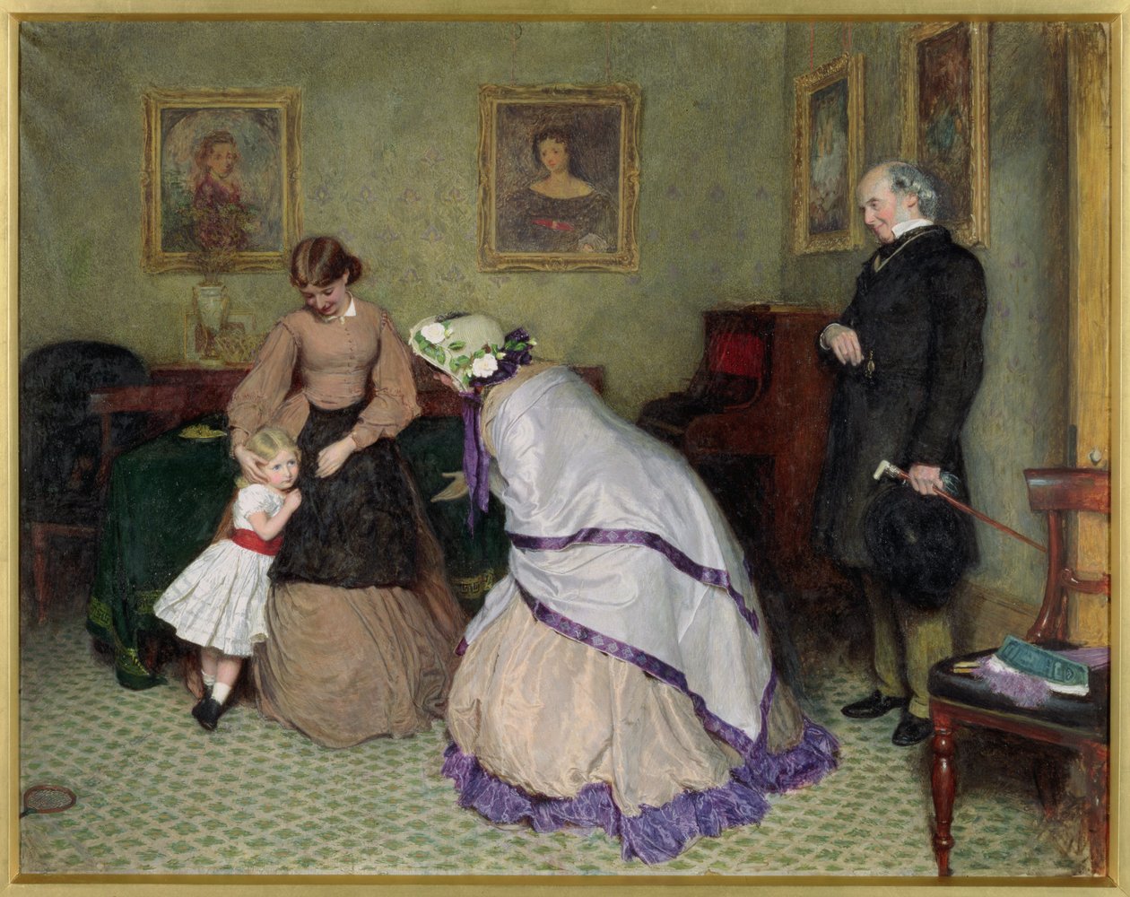 Vreemde gezichten door Frederick Walker