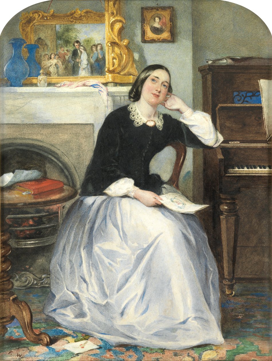 Het Liefdesbewijs door Frederick Walker