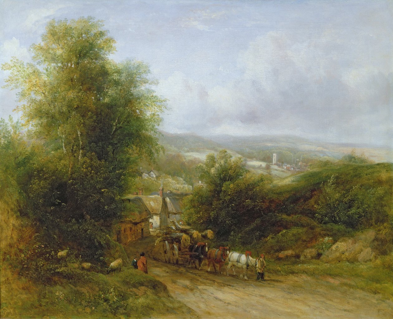 De Timber Gill door Frederick Waters Watts
