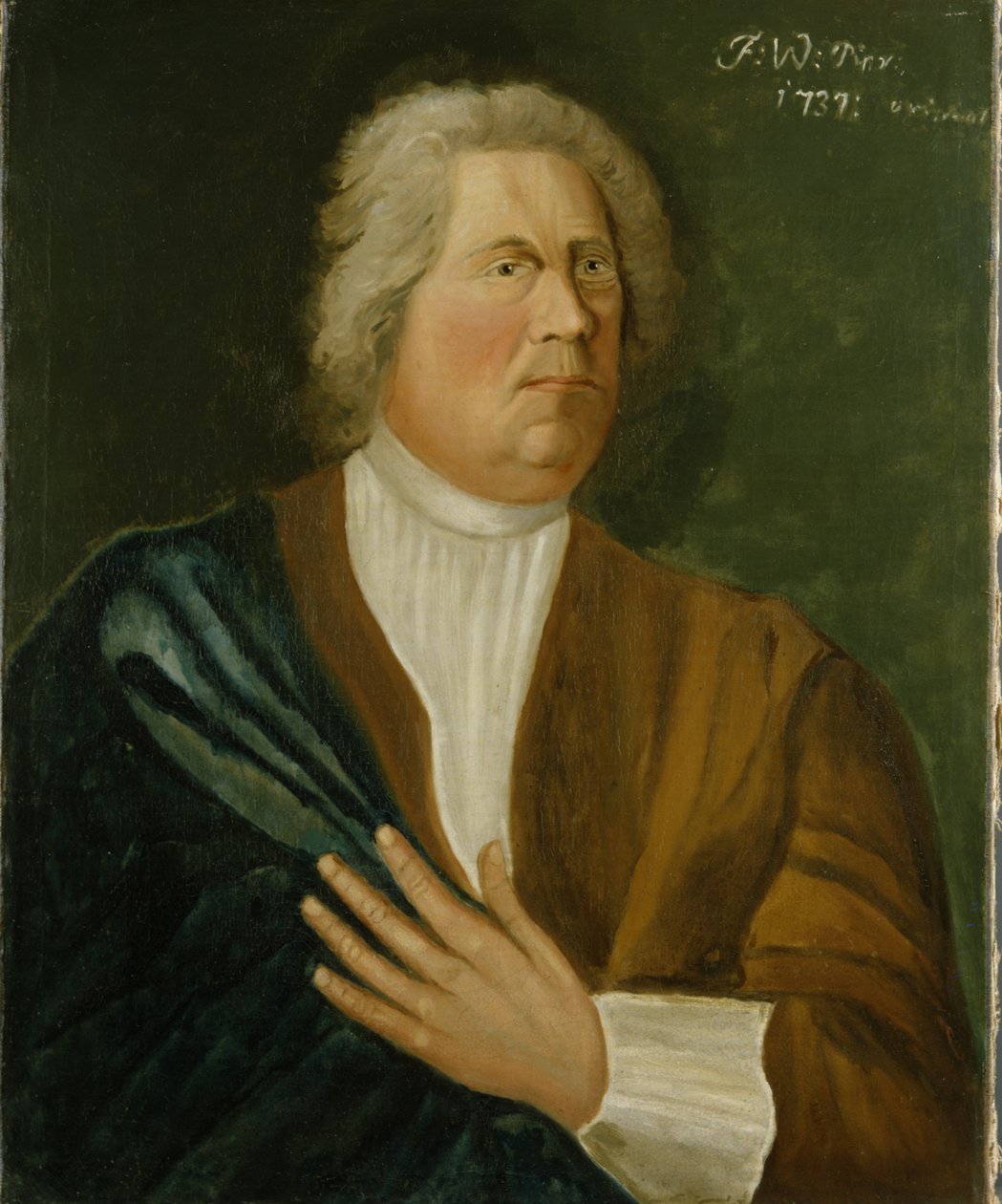 Koning Frederik Willem I van Pruisen, 1737 door Frederick William I of Prussia