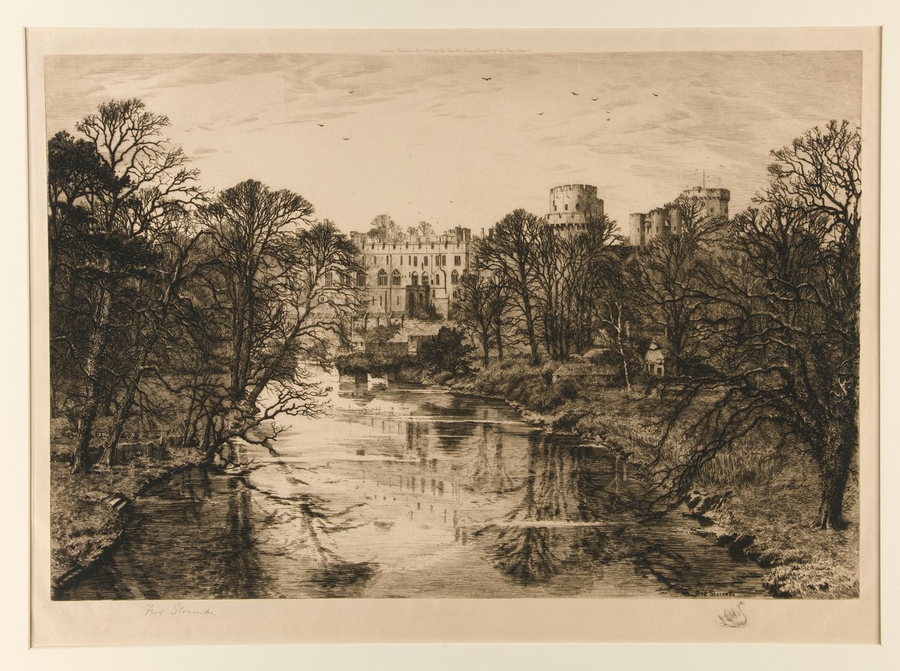 Warwick Castle door Frederick Albert Slocombe