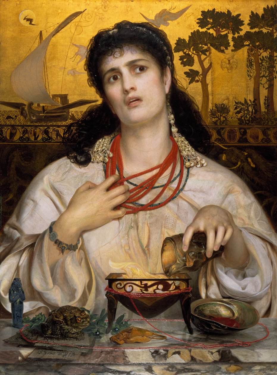 Medea door Frederick Augustus Sandys