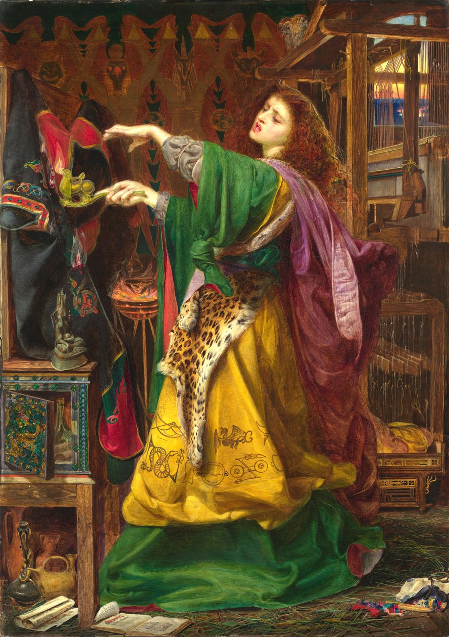 Morgan-le-Fay door Frederick Augustus Sandys