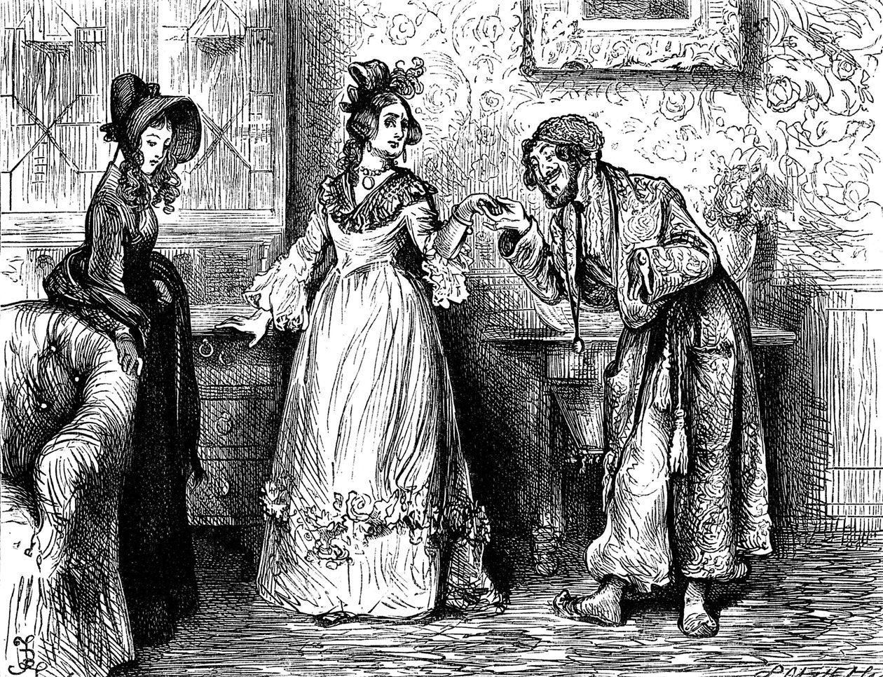 Nicholas Nickleby van Charles Dickens door Frederick Barnard