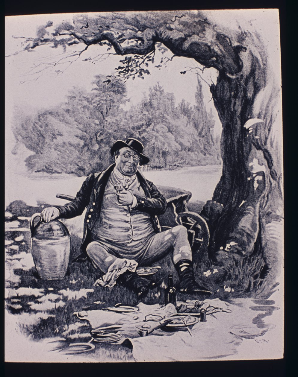 Mr Pickwick, 1870-79 door Frederick Barnard