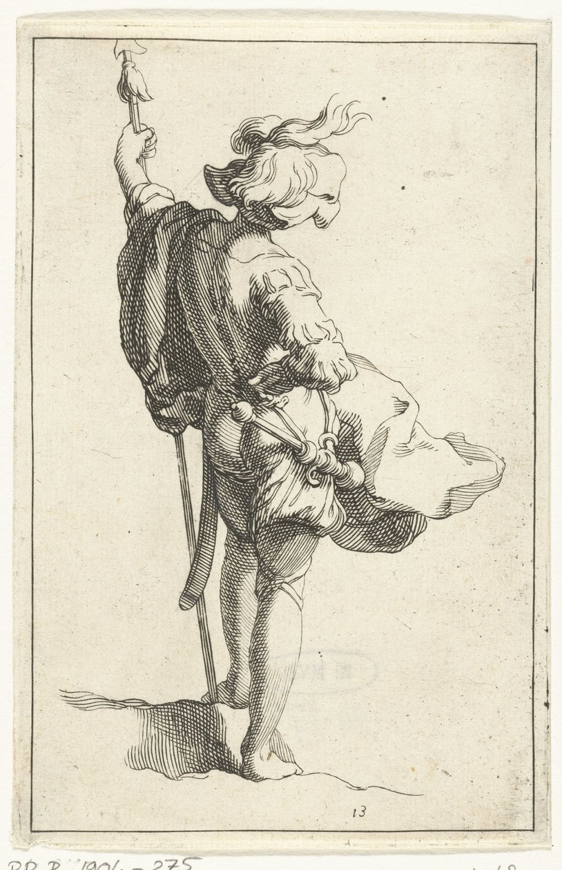 Soldaat door Frederick Bloemaert