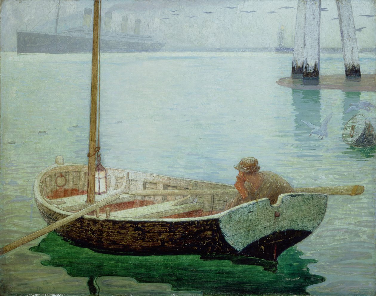 De uitgaande reis door Frederick Cayley Robinson