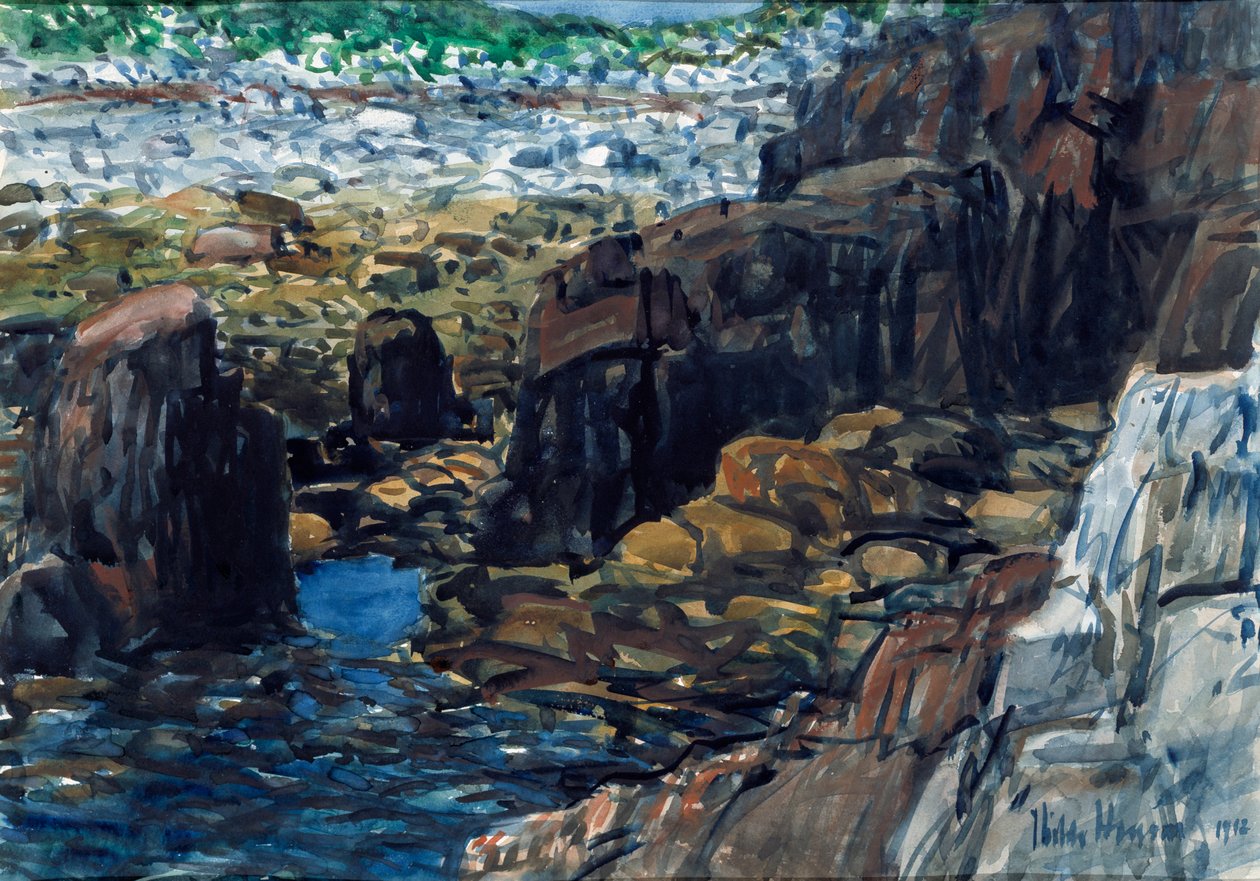 Appledore No. 2 door Frederick Childe Hassam