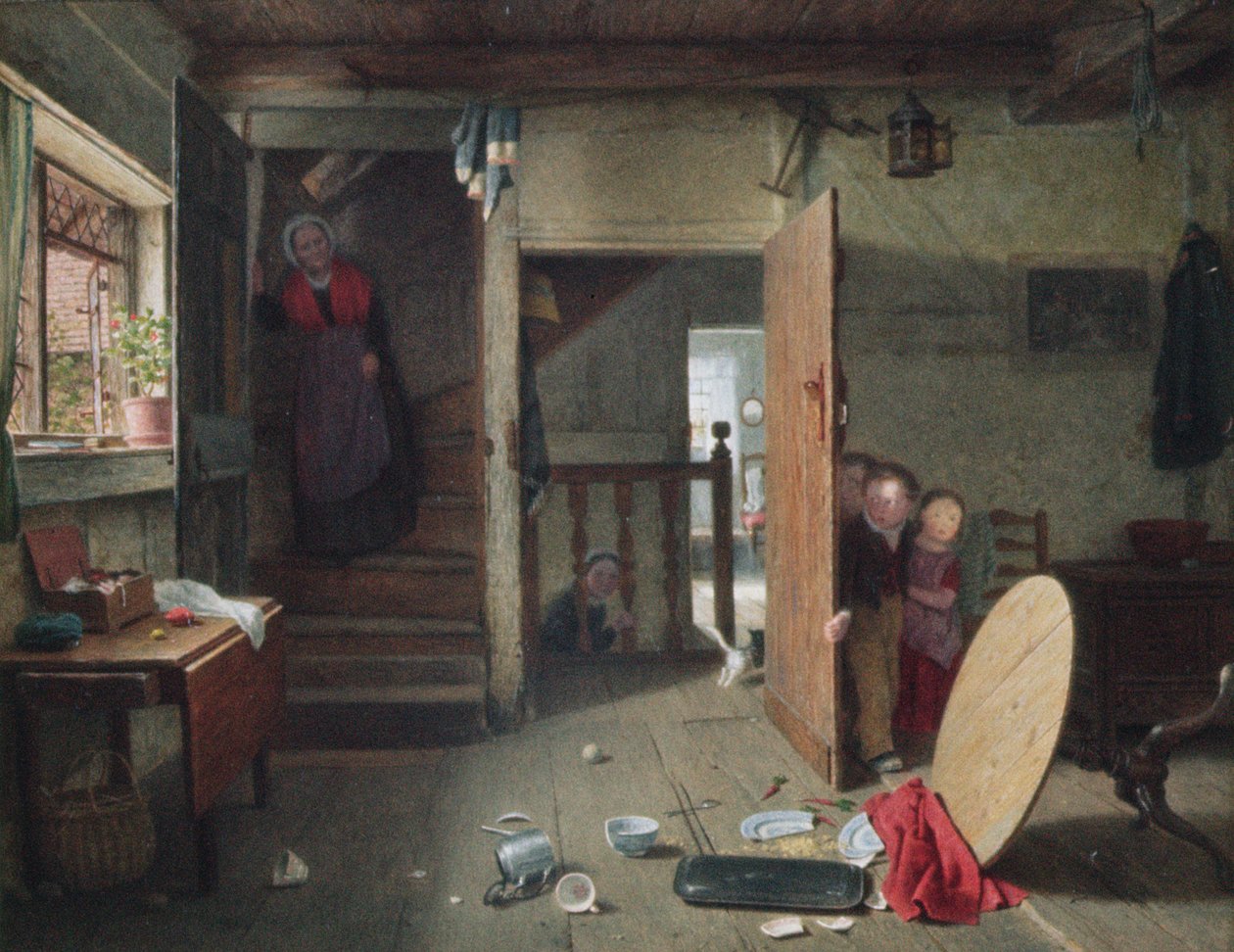 Het ongeluk door Frederick Daniel Hardy