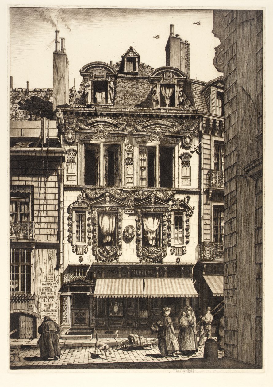 Ambassadeurshuis, Dijon door Frederick G. Hall