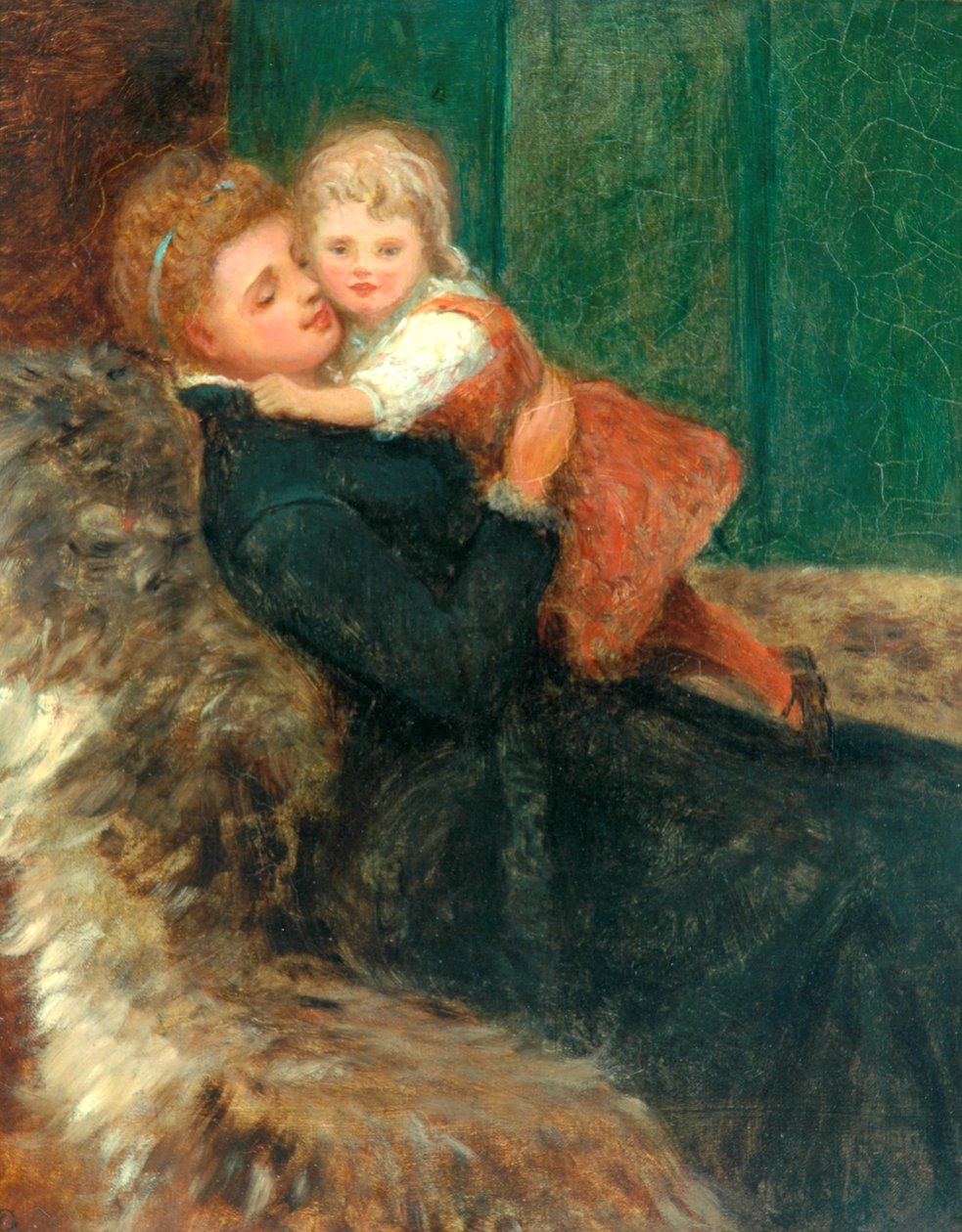 Moederlijke Genegenheid door Frederick Goodall